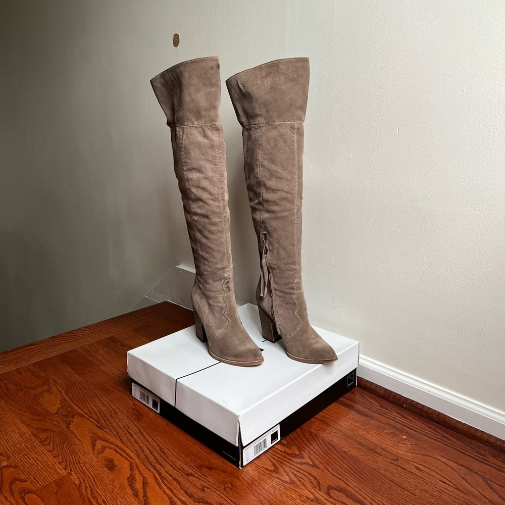 Dolce Vita Suede Cliff OTK boots